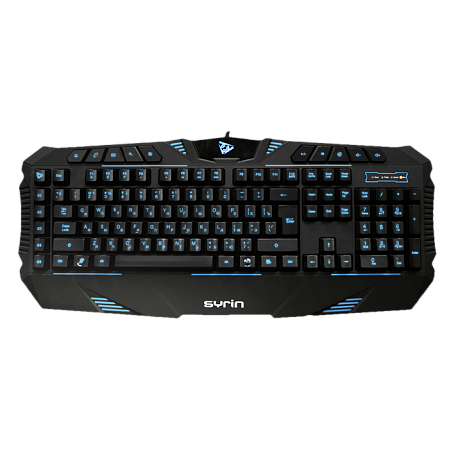 Клавиатура Qcyber Syrin Black USB Gamer Led