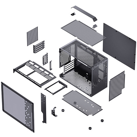 Корпус MicroATX Minitower JONSBO Z20 Black