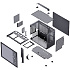 Корпус MicroATX Minitower JONSBO Z20 Black