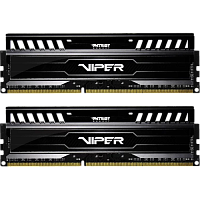 Модуль памяти DIMM 16Gb 2x8Gb KIT DDR3 PC12800 1600MHz Patriot Memory Viper 3 (PV316G160C0K)