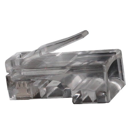 RJ45 коннектор (обжимной) без вставки