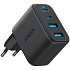 Сетевое зарядное устройство Anker Zolo A121E 50W 2xUSB + 2xUSB-C черное