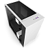 Корпус MicroATX Miditower NZXT H400i Smart CA-H400W-WB White/Black