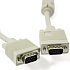Кабель для монитора VGA 15m/15m  30.0м. ферритовые кольца