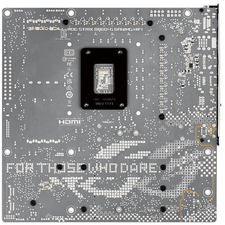 Материнская плата ASUS ROG Strix B860-G Gaming WiFi B860 Soc-1851 4xDDR5, 4xSATA3, RAID, 4хM.2, 1xPCI-E16x, 4xUSB3.2, 2xUSB3.2 Type C, DP, HDMI, WiFi, 2.5Glan,mATX