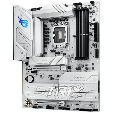 Материнская плата ASUS ROG Strix B860-A Gaming WiFi B860 Soc-1851 4xDDR5, 4xSATA3, RAID, 4хM.2, 2xPCI-E16x, 4xUSB3.2, 2xUSB3.2 Type C, DP, HDMI, WiFi, 2.5Glan,ATX