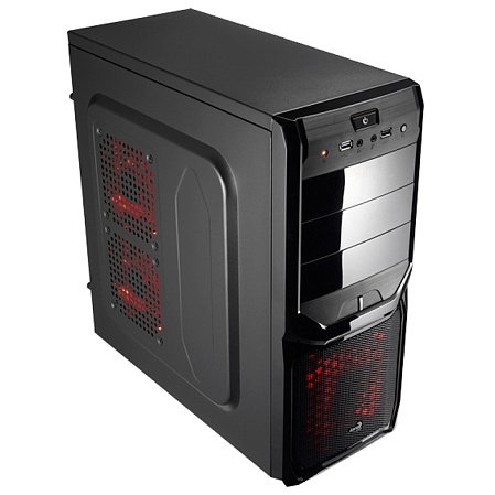 Корпус ATX Miditower AeroCool V3X Black Edition 700W