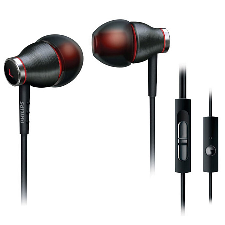 Наушники Philips SHE9005 Black с микрофоном