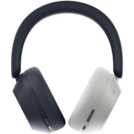 Bluetooth гарнитура Commo Etude графитово-молочный