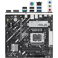 Материнская плата ASUS Prime B860M-K B860 Soc-1851 2xDDR5, 4xSATA3, RAID, 2хM.2, 1xPCI-E16x, 3xUSB3.2, DP, HDMI, 2.5Glan, mATX