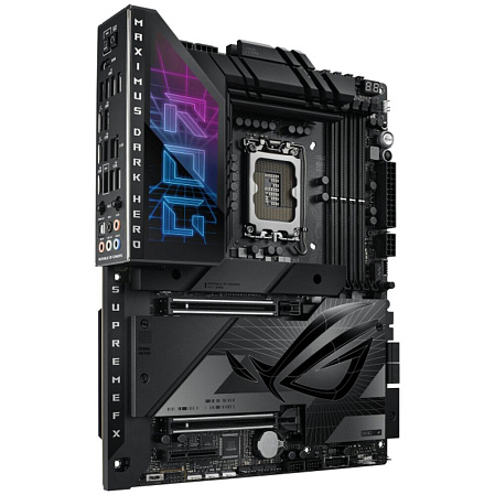 Материнская плата ASUS ROG Maximus Z790 Dark Hero Z790 Socket-1700 4xDDR5, 4xSATA3, RAID, 5xM.2, 2xPCI-E16x, 9xUSB3.2, 3xUSB3.2 Type C, HDMI, Wi-Fi, 2.5Glan, ATX