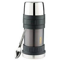 THERMOS Термос для еды Work 2345GM Stainless Steel, серый, 0,47 л.