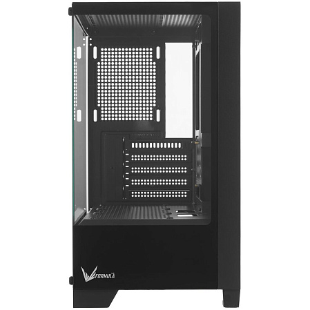 Корпус MicroATX Minitower Formula Crystal Z1M Black