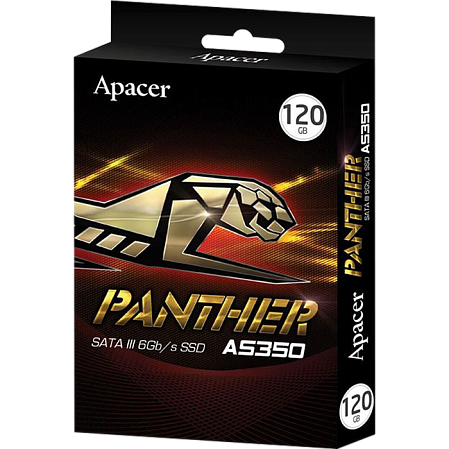 Внутренний SSD-накопитель 120Gb Apacer AP120GAS350-1 SATA3 2.5" AS350
