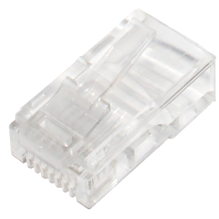 RJ45 коннектор (обжимной) без вставки