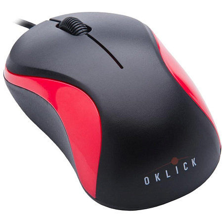 Мышь Oklick 115S Black/Red