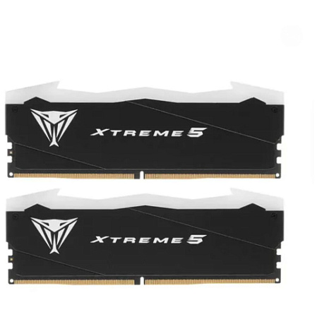 Модуль памяти DIMM 32Gb 2х16Gb DDR5 PC64000 8000MHz Patriot Memory Viper Xtreme 5 RGB (PVXR532G80C38K)