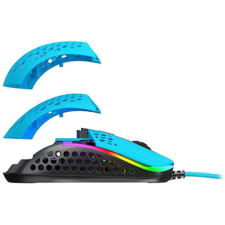 Мышь Xtrfy M42 RGB Miami Blue проводная
