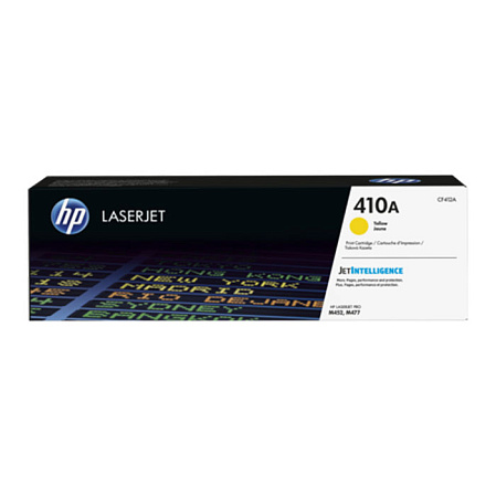 Картридж HP CF412A №410A Yellow для CLJ M377dw/M452dn/M452nw/M477fdn/M477fdw/M477fnw (2300стр)