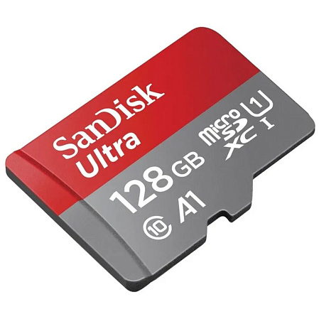 Карта памяти Micro SecureDigital 128Gb SanDisk Ultra microSDXC class 10 UHS-1 (SDSQUAB-128G-GN6MN)