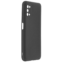 Чехол для Samsung Galaxy A03s (SM-A037) Zibelino Soft Matte черный