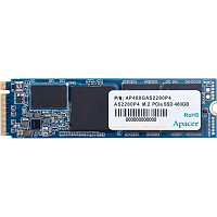 Внутренний SSD-накопитель 256Gb Apacer AS2280P4 Client AP256GAS2280P4-1 M.2 2280 PCIe NVMe 3.0 x4