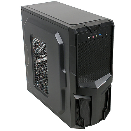 Корпус ATX Miditower 3Cott 3001B 500W Black