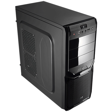 Корпус ATX Miditower AeroCool V3X Black Edition