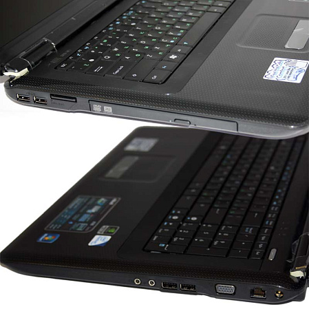 Ноутбук Asus K70AD AMD M520/2G/250G/DVD/ATI 4570/17.3"/Win7 HB