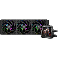 Система водяного охлаждения PcCooler DT360 ARGB Display BK Black S115x/1200/1700/1851/1954/AM4/AM5 Ret