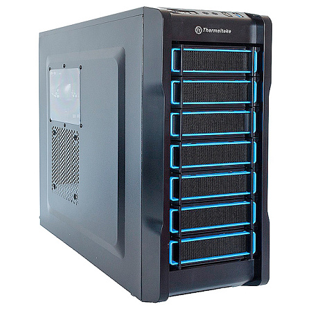 Корпус ATX Miditower Thermaltake Chaser A21 CA-1A3-00-M1WN-00 Black/Blue