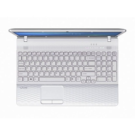 Ноутбук Sony VPC-EH2M1R/W i5-2430M/4GB/500GB/NV 410M/DVD/15.5"/WF/BT/Win7 HP64 white