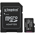 Карта памяти Micro SecureDigital 512Gb Kingston Canvas Select Plus (SDCS3/512GB) + SD адаптер