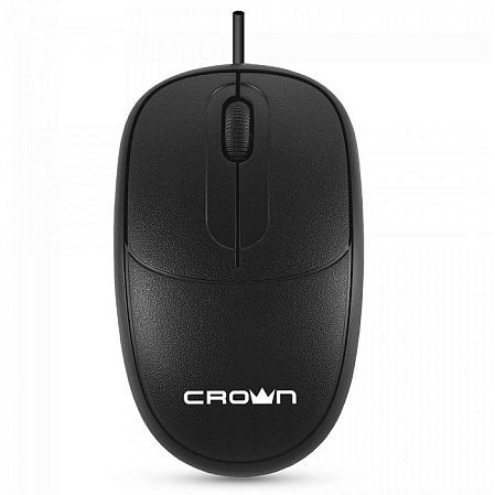 Мышь Crown CMM-128 Optical Black проводная