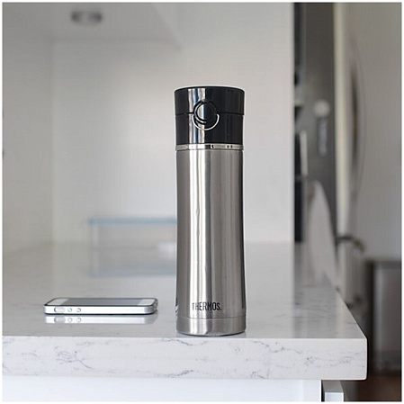 THERMOS Термокружка NS-402 BK, стальной, 0,47 л.