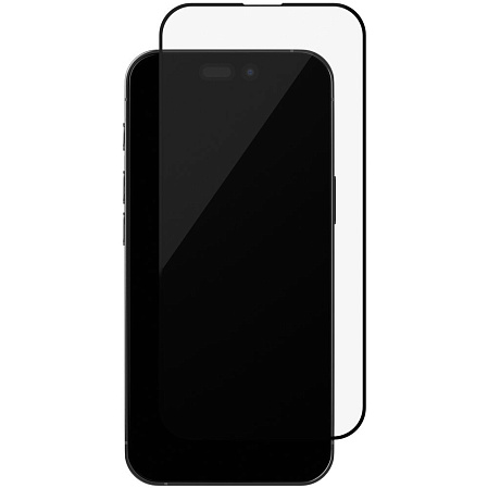 Защитное стекло для Apple iPhone 16 Plus uBear Extreme Nano, с черной рамкой