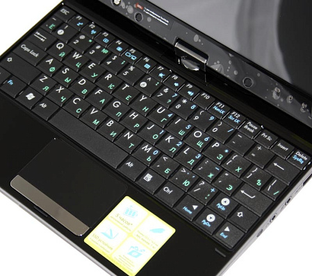 Нетбук Asus EEE PC T91MT Atom-Z520/1G/SSD-32G/8,9"WSVGA/WiFi/BT/cam/Win 7 Premium/Black