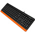Клавиатура A4Tech Fstyler FK10 Black/Orange