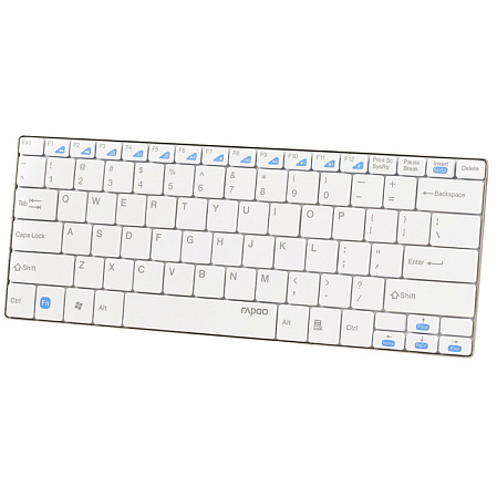 Клавиатура Rapoo E9050 White USB ультратонкая беспроводная