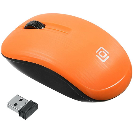 Мышь беспроводная Oklick 525MW Orange Wireless
