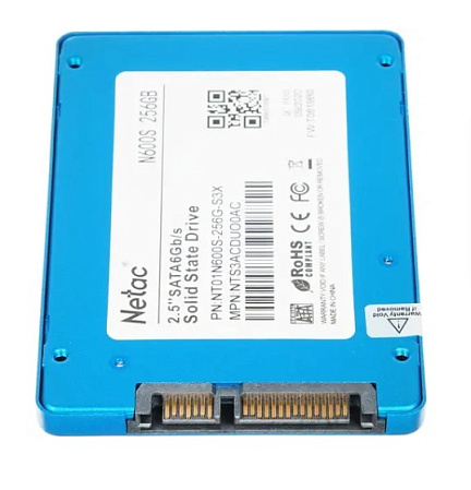 Внутренний SSD-накопитель 256Gb Netac N600S NT01N600S-256G-S3X SATA3 2.5"