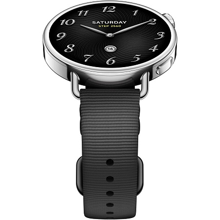 Умные часы Xiaomi Watch S4 41mm RU Fluororubber Strap Black