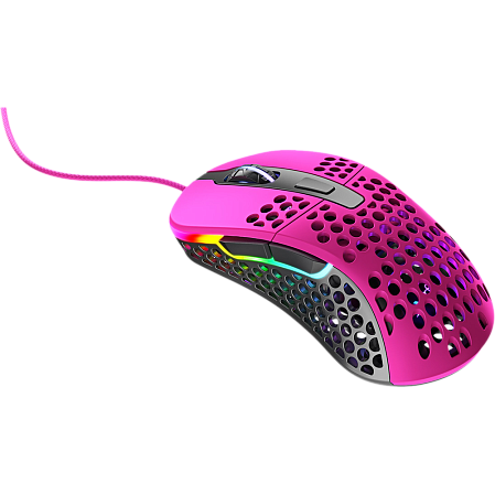 Мышь Xtrfy M4 RGB Pink проводная