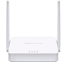 Беспроводной маршрутизатор Mercusys MW302R, 802.11b/g/n, 300Мбит/с, 2.4ГГц, 2xLAN, 1xWAN белый