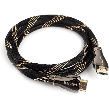 Кабель HDMI-HDMI v2.1 1.5м Cablexpert (CCP-HDMI8K-1.5M) черный, позол.разъемы, экран, пакет