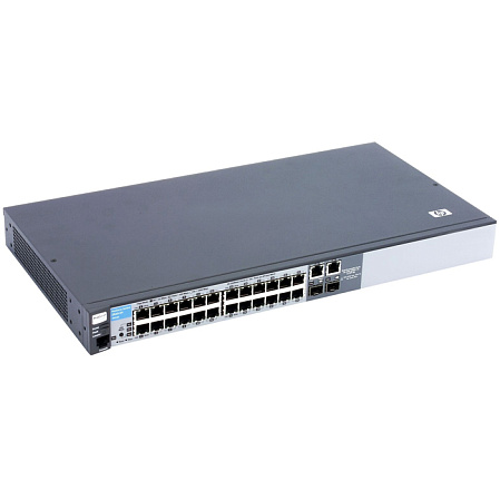 Коммутатор HP ProCurve Switch 2510-24 управляемый 2-го уровня, 24 порта 10/100 Мбит/с, 2 порта Uplink 10/100/1000 Мбит/с (J9019B)