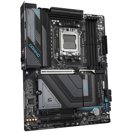 Материнская плата Gigabyte X870 Gaming X WiFi7 Socket-AM5 AMD X870 4xDDR5, 4xSATA3, RAID, 3xM.2, 3xPCI-E16x, 4xUSB3.2, 2xUSB3.2 Type C, DP, HDMI, 2.5Glan, WiFi, ATX Ret