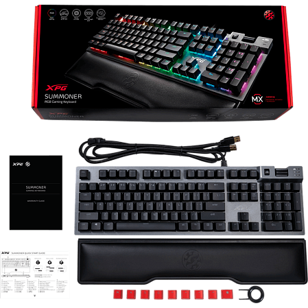 Клавиатура XPG SUMMONER (Cherry MX Blue) Black