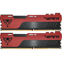Модуль памяти DIMM 32Gb 2х16Gb DDR4 PC25600 3200MHz Patriot Memory Viper Elite II (PVE2432G320C8K)