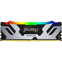 Модуль памяти DIMM 16Gb DDR5 PC57600 7200MHz Kingston Fury Renegade Silver (KF572C38RSA/16)